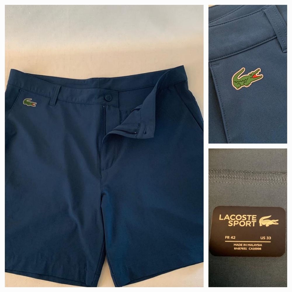 Lacoste Sport Bermuda Casual Shorts - NWOT